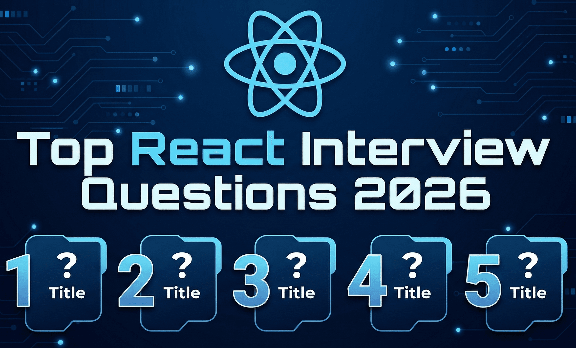 5 React Interview Questions Recruiters Can Use (Cheat Sheet)